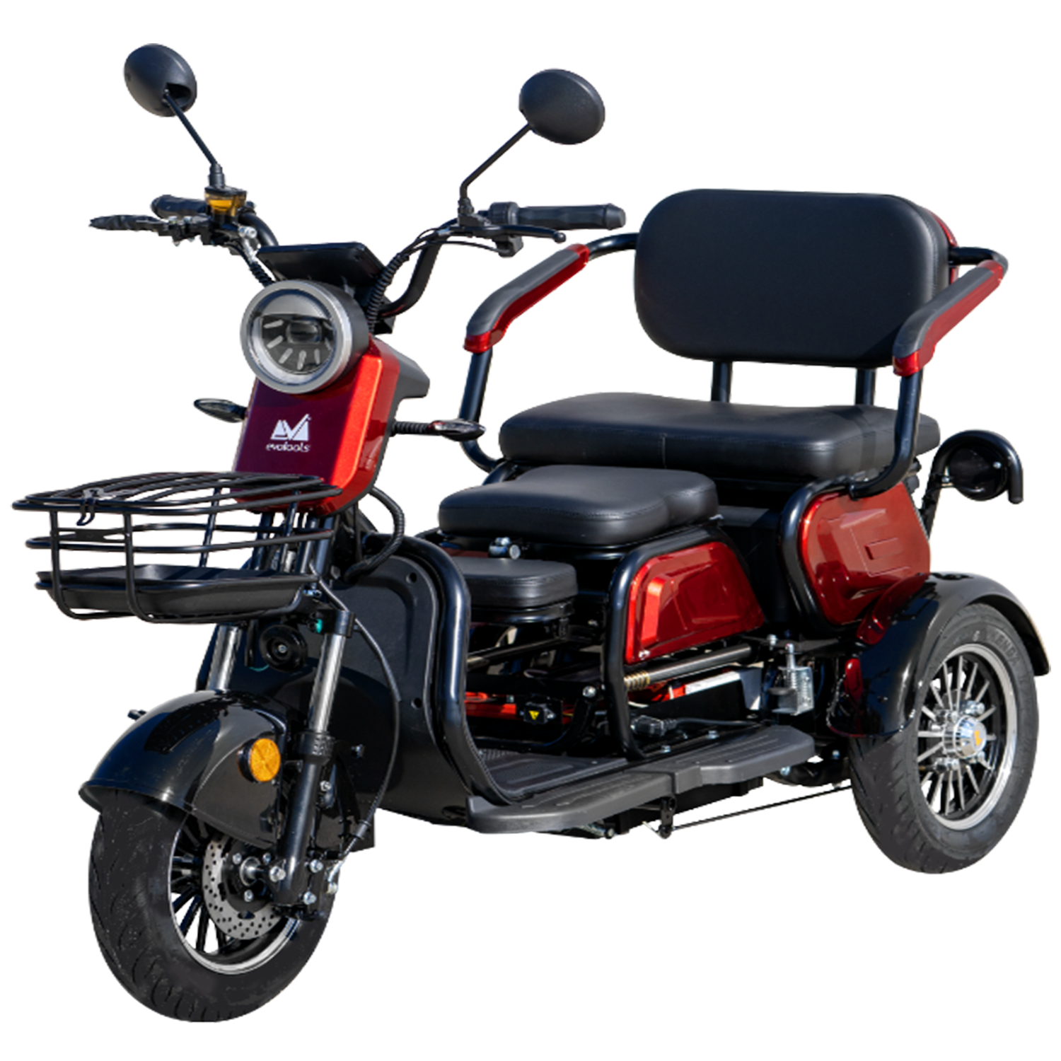 Triciclu Electric Persoane Davos TRP1000 Rosu